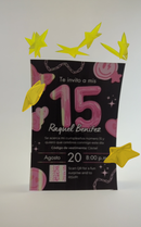 Quinceañera Invitation - Aesthetic Negro