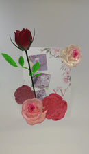 Quinceañera Invitation - Floral Rosa Collage