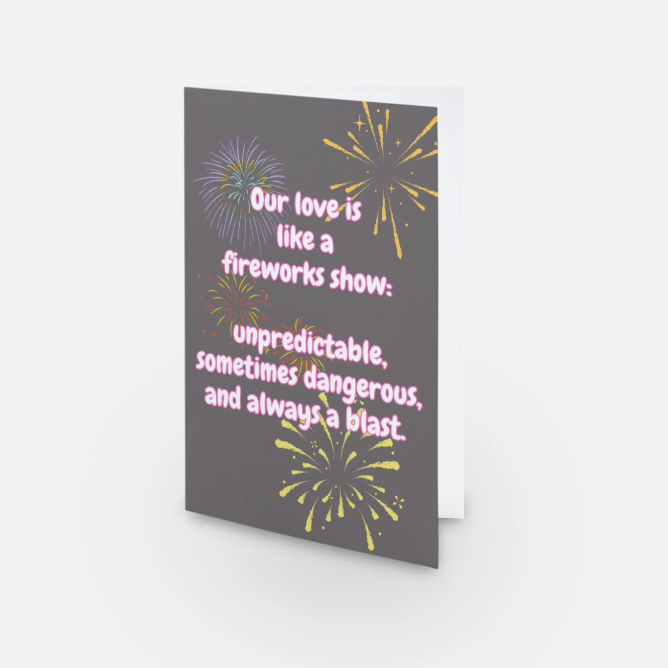 Love | Anniversary | Valentines Day | Sweetest Day | Romantic Greeting Card with Music and 3D Animation - Beautiful Fireworks Display - Unique, Special & Fun!